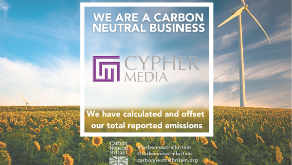 We're a Carbon Neutral Organisation!